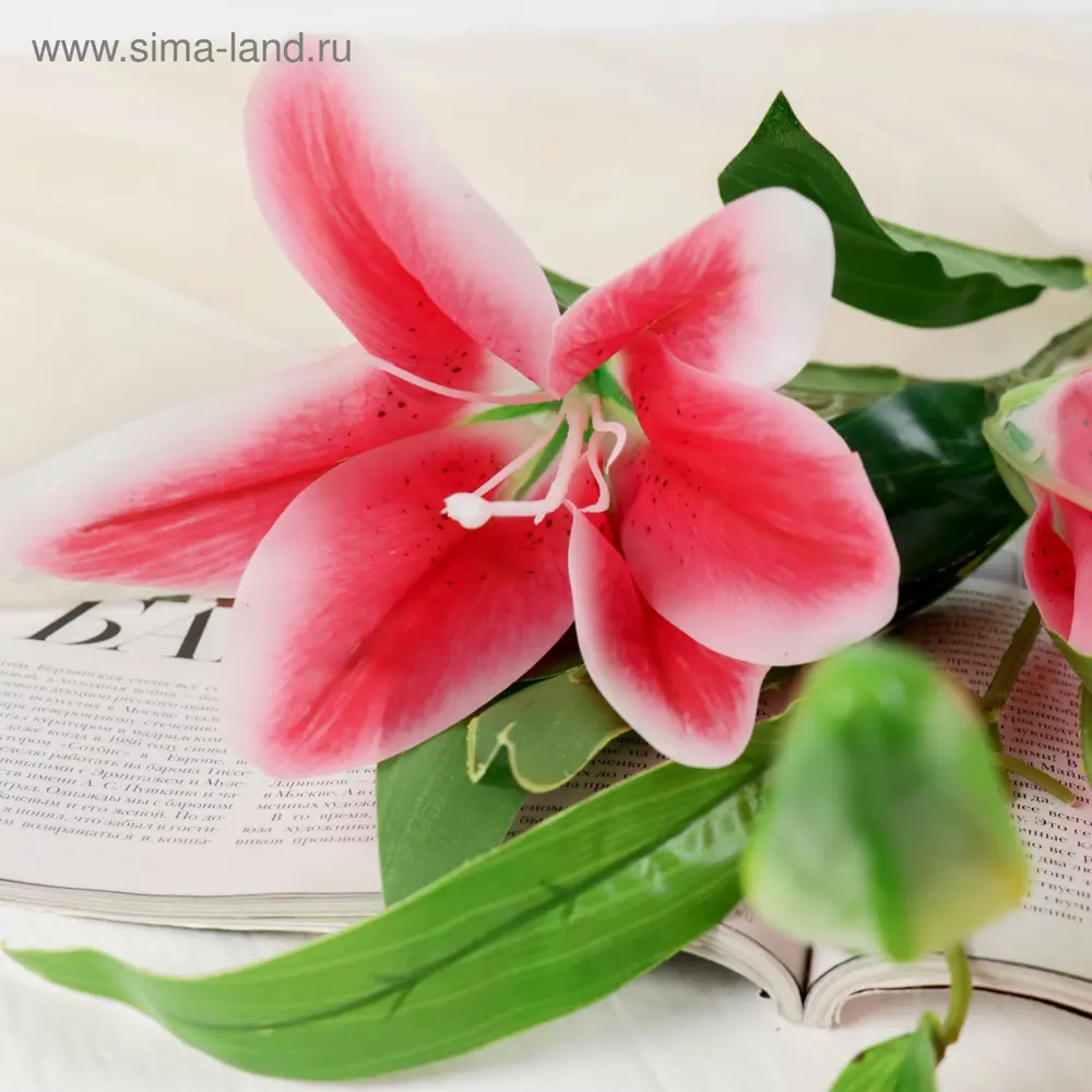 Фото 2 Цветы искусственные Poetry in flowers Три лилии Фото 2 Цветы искусственные Poetry in flowers Три лилии