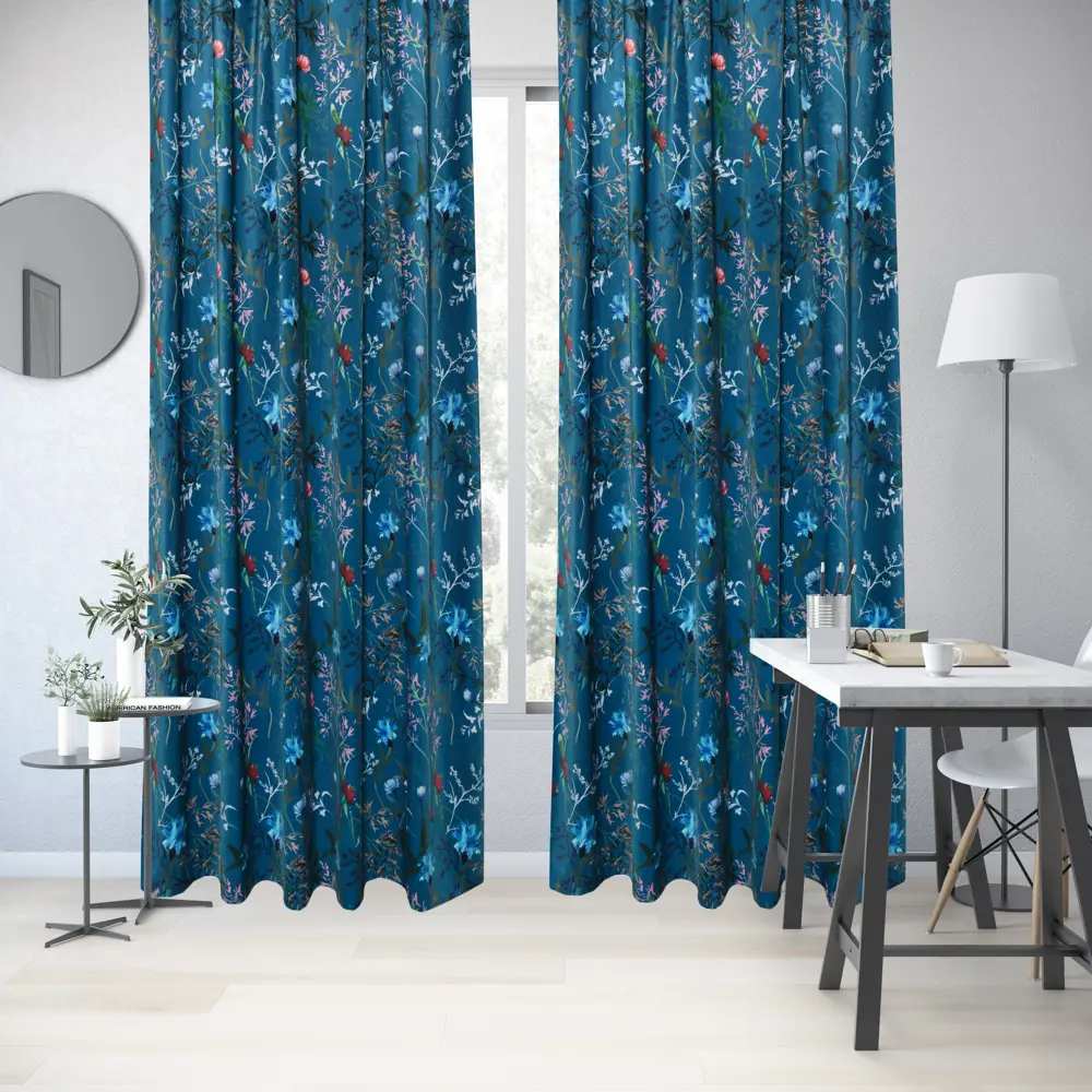 Фото 7 Штора на ленте Inspire Sati 200x280 см цвет разноцветный Фото 7 Штора на ленте Inspire Sati 200x280 см цвет разноцветный