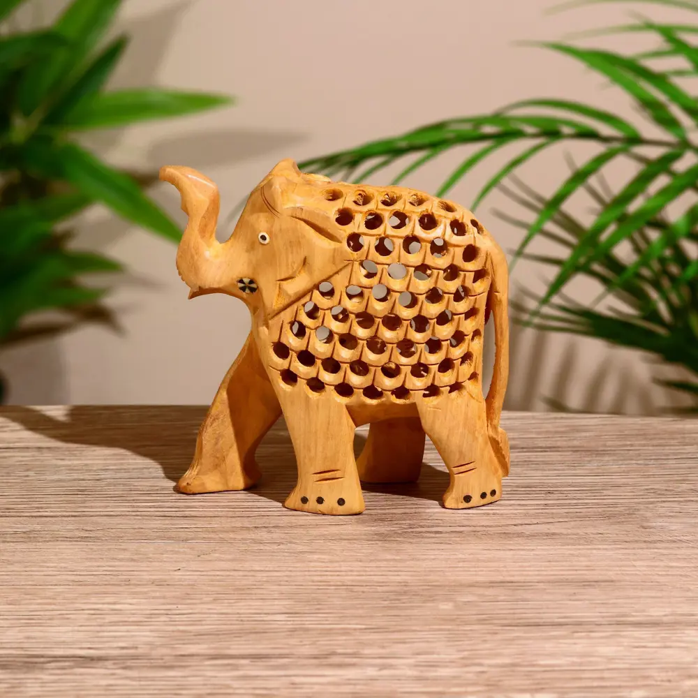 Фото 4 Сувенир "Слон" дерево кадам 10x4x11 см