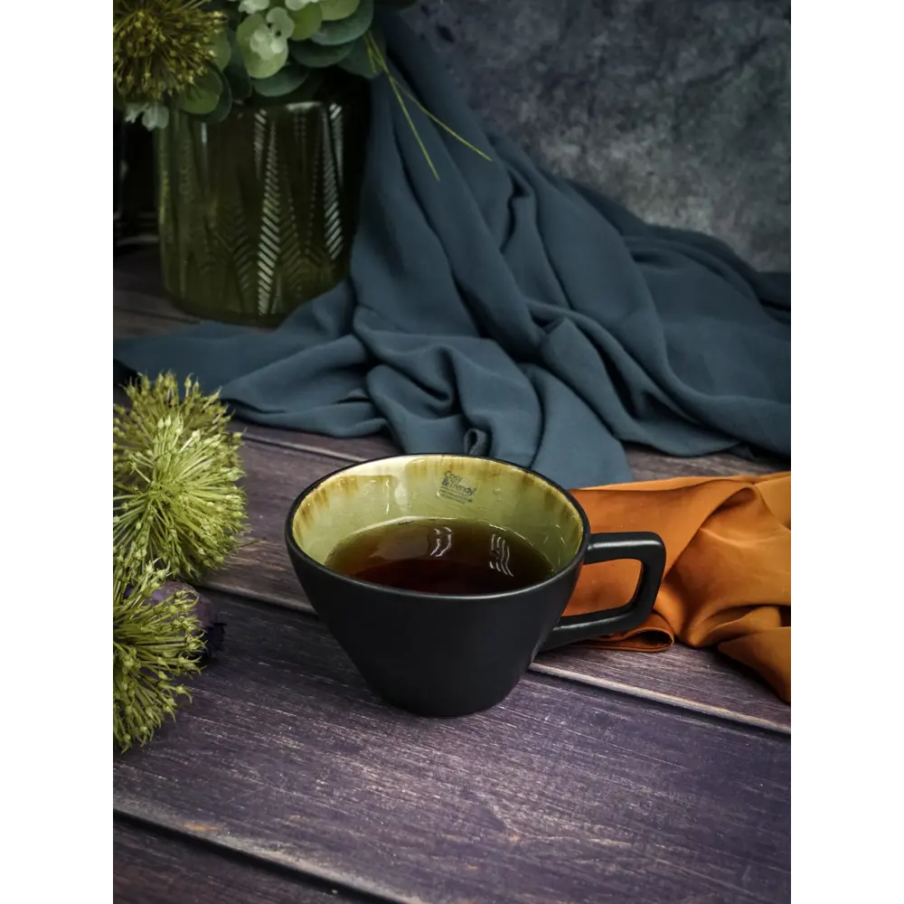Фото 7 Кружка 250 мл Cosy&trendy Mossa керамика цвет зеленый Фото 7 Кружка 250 мл Cosy&trendy Mossa керамика цвет зеленый
