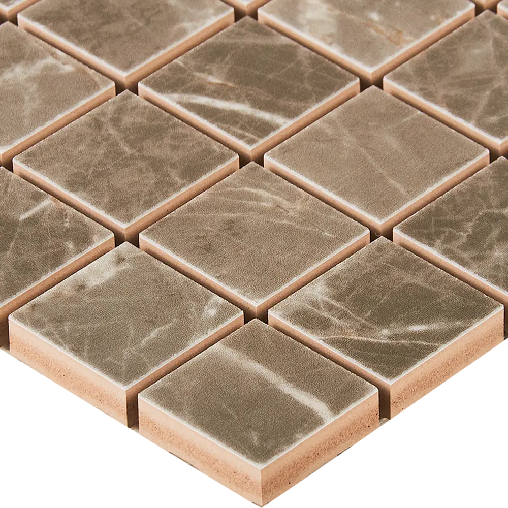 Фото 2 Декор настенный Kerama Marazzi Фоджа 20x50 см глянцевый цвет коричневый мозаика Фото 2 Декор настенный Kerama Marazzi Фоджа 20x50 см глянцевый цвет коричневый мозаика