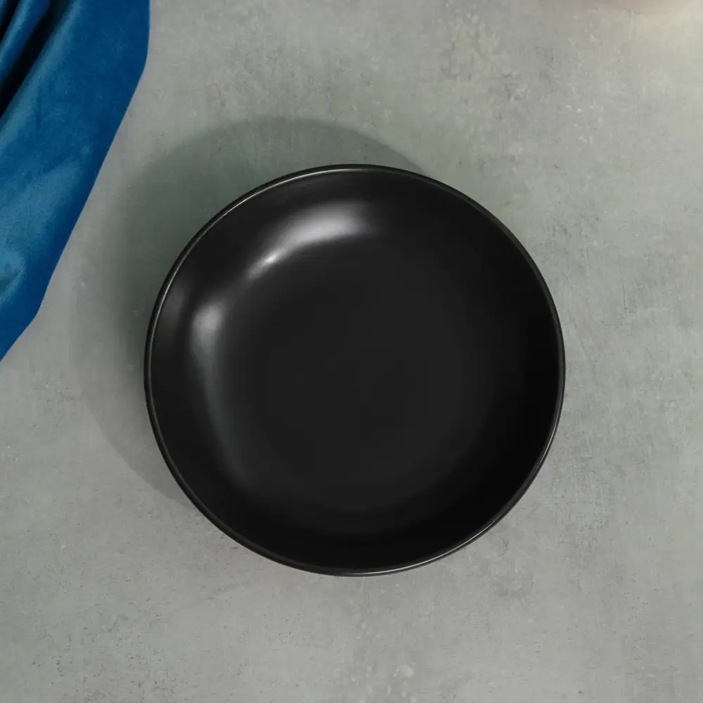 Фото 2 Блюдо сервировочное Керамика Ручной Работы Алладин 21x4.50x20.50 см керамика цвет черный Фото 2 Блюдо сервировочное Керамика Ручной Работы Алладин 21x4.50x20.50 см керамика цвет черный