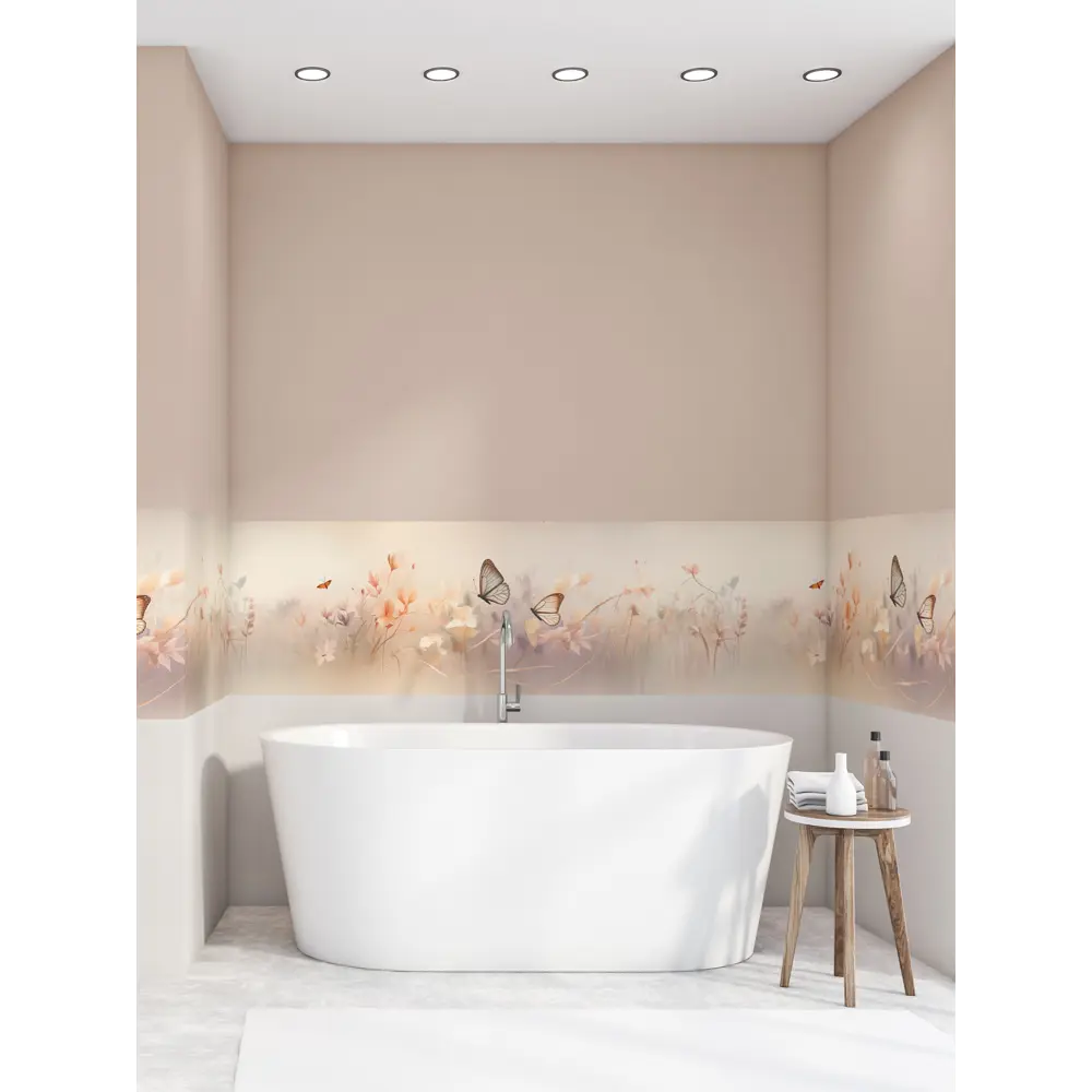 Фото 2 Декоративная самоклеящаяся пленка Dekorio 221002113 47x280 см цвет бежевый