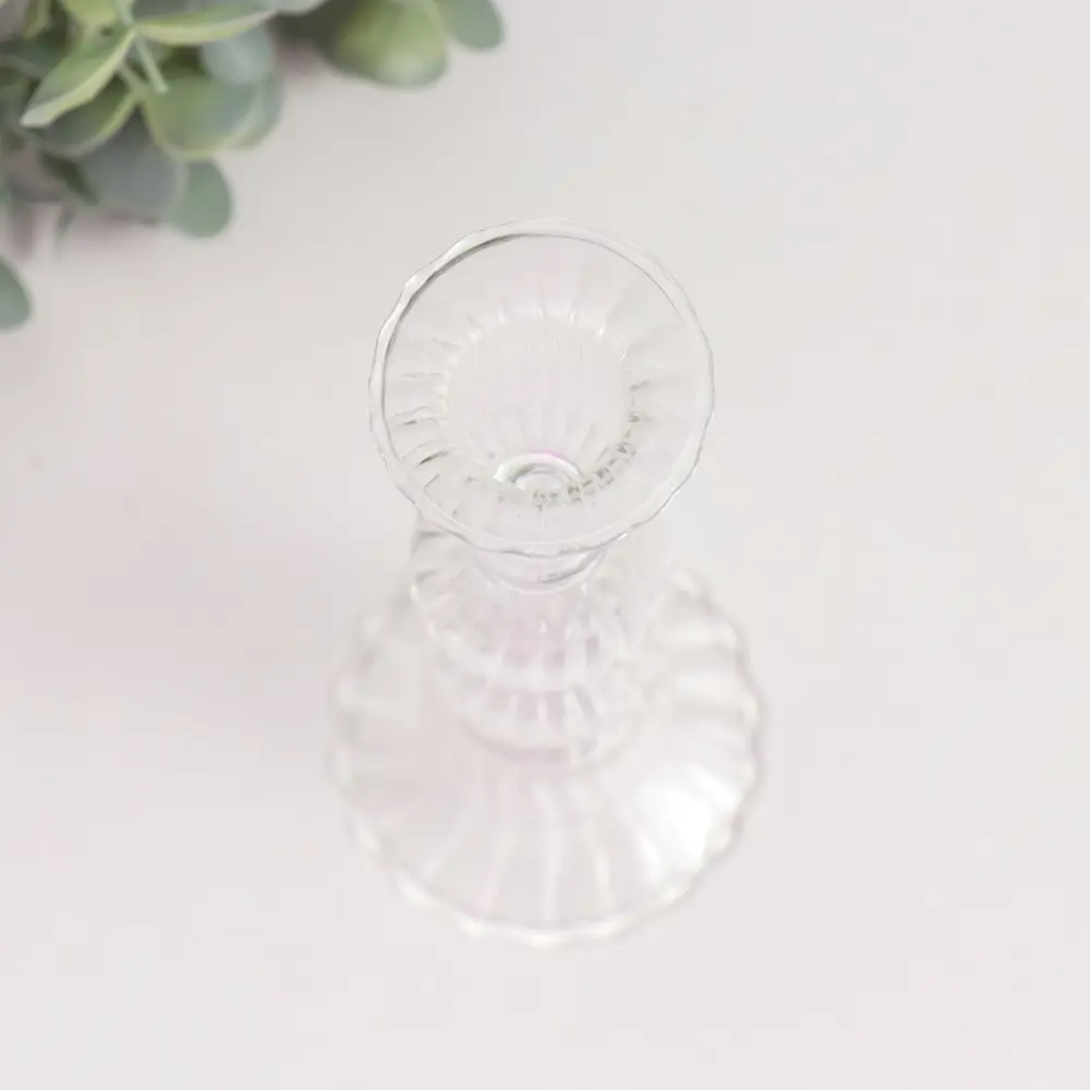 Фото 2 Подсвечник Simaland "Эстетика - два шара" прозрачный 27x8.5x8.5 см