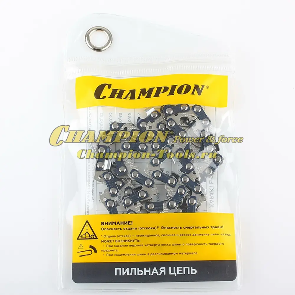 Фото Цепь Champion PRO A050-L-56E L 3/8" 1.3мм 56 звена Фото Цепь Champion PRO A050-L-56E L 3/8" 1.3мм 56 звена