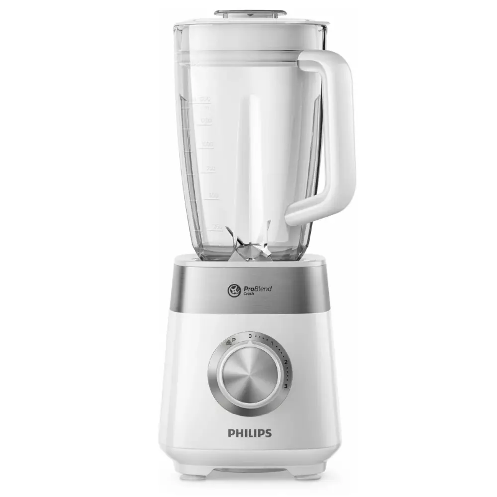 Фото 2 Блендер стационарный Philips HR2224/00 3 скорости цвет белый Фото 2 Блендер стационарный Philips HR2224/00 3 скорости цвет белый