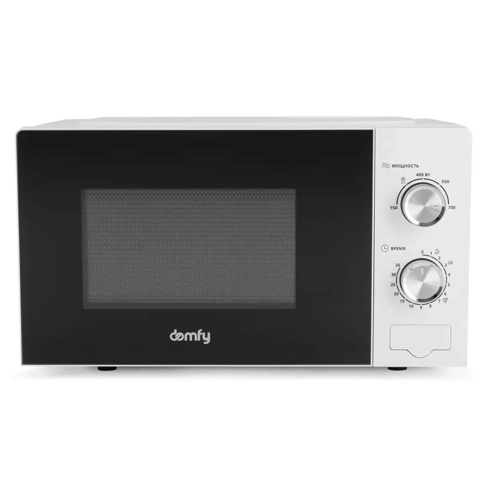 Фото 2 Отдельностоящая микроволновая печь Domfy DSW-MW203 20 л 45.6x26.4x32.6 см цвет белый Фото 2 Отдельностоящая микроволновая печь Domfy DSW-MW203 20 л 45.6x26.4x32.6 см цвет белый