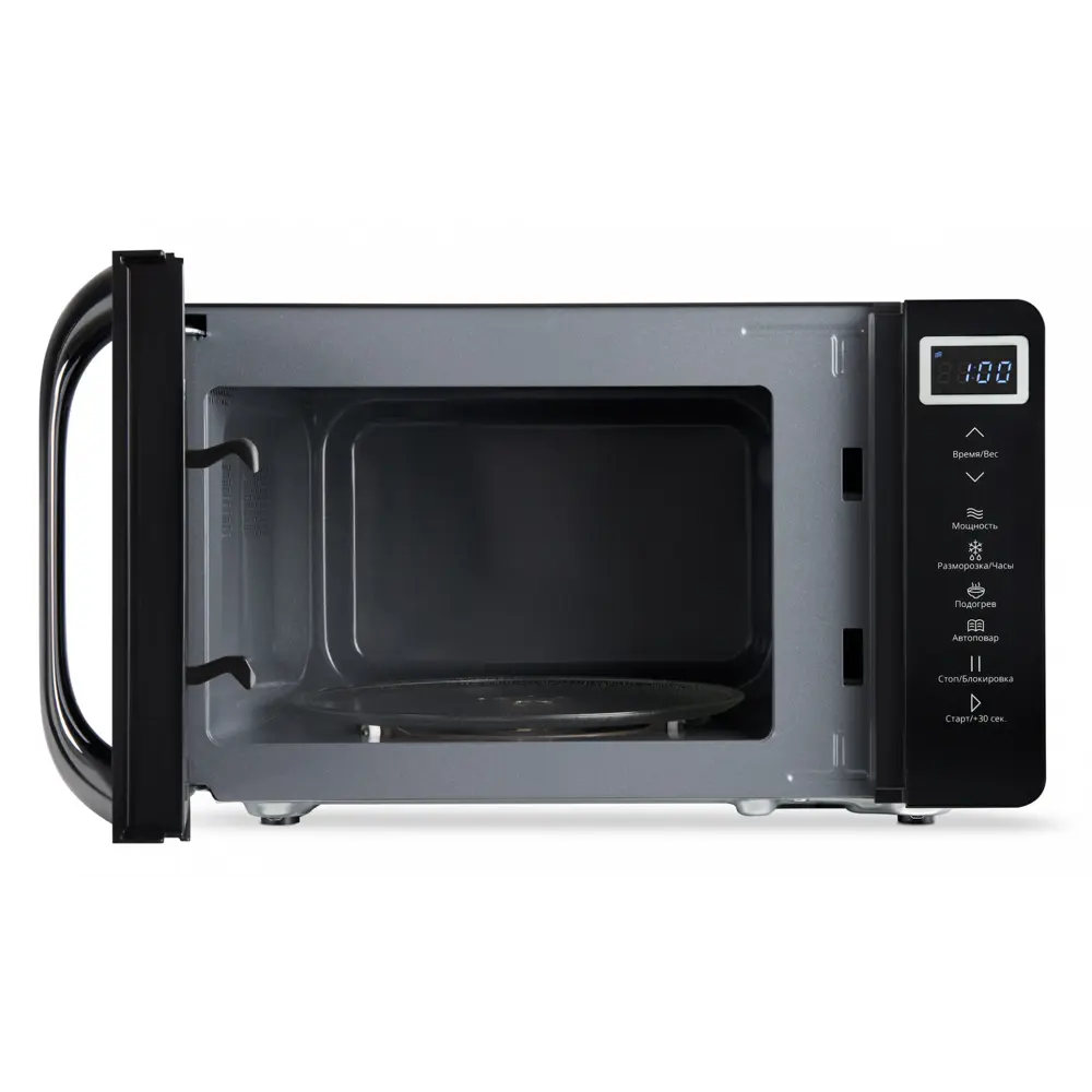 Фото 3 Отдельностоящая микроволновая печь Domfy DSB-MW103 20 л 45.1x25.8x31.7 см цвет черный Фото 3 Отдельностоящая микроволновая печь Domfy DSB-MW103 20 л 45.1x25.8x31.7 см цвет черный