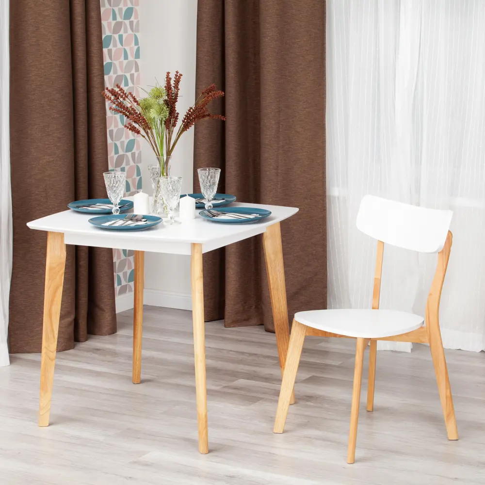 Фото 2 Кухонный стул Tetchair Claire 82x50x48 см дерево цвет натуральный 15113 Фото 2 Кухонный стул Tetchair Claire 82x50x48 см дерево цвет натуральный 15113