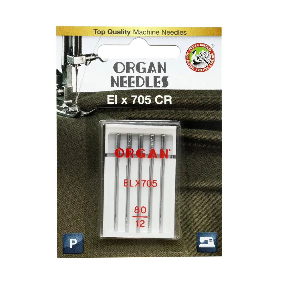 Фото Иглы для распошивальной швейной машины EL x 705 CR 5/80 Blister 5 шт Фото Иглы для распошивальной швейной машины EL x 705 CR 5/80 Blister 5 шт
