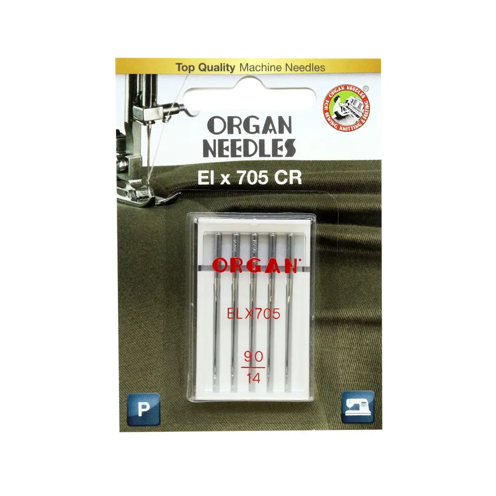 Фото Иглы для распошивальной швейной машины EL x 705 CR 5/90 Blister 5 шт Фото Иглы для распошивальной швейной машины EL x 705 CR 5/90 Blister 5 шт