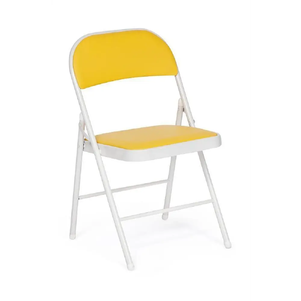 Фото 2 Стул Tetchair Folder (mod. 032) 76x51x41 см металл цвет желтый Фото 2 Стул Tetchair Folder (mod. 032) 76x51x41 см металл цвет желтый