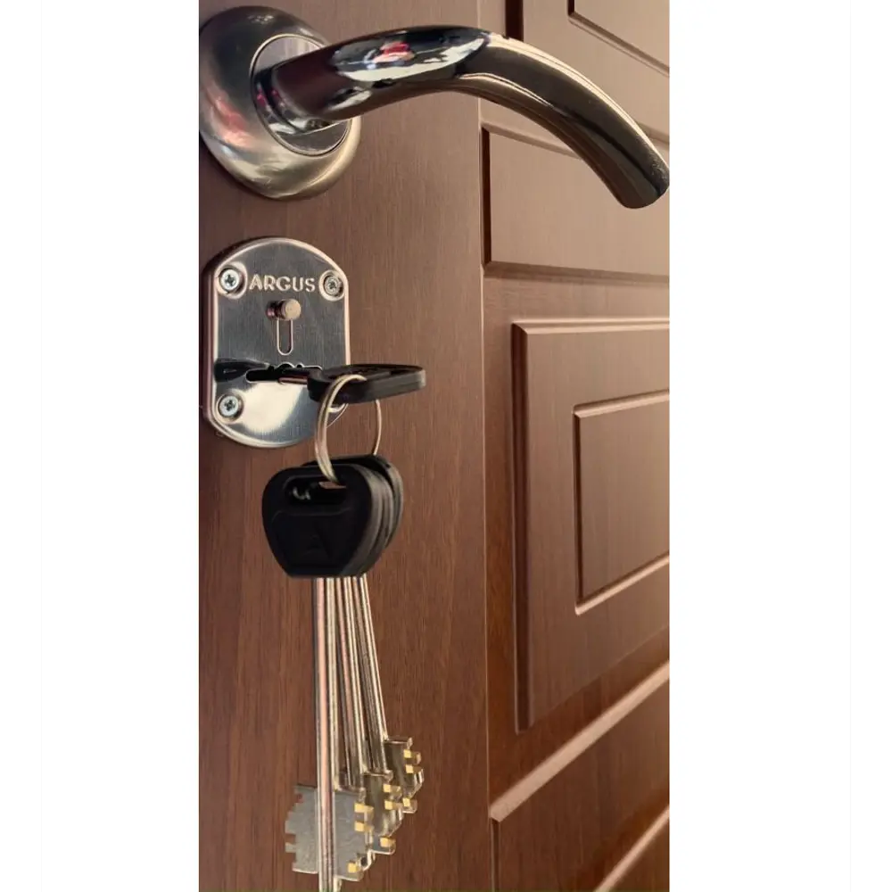 Фото 7 Входная дверь Аргус Мини левый 180х96см цвет дуб рустикальный