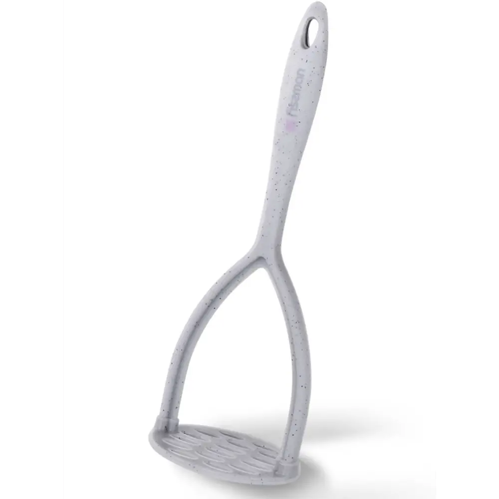 Фото Картофелемялка Fissman Mauris Grey 29 см силикон цвет серый галечный Фото Картофелемялка Fissman Mauris Grey 29 см силикон цвет серый галечный