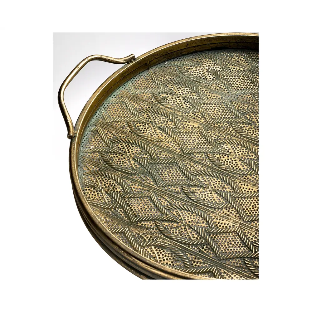 Фото 3 Кофейный столик круглый Гласар 49x42x61 см жёлтый/золотой Фото 3 Кофейный столик круглый Гласар 49x42x61 см жёлтый/золотой