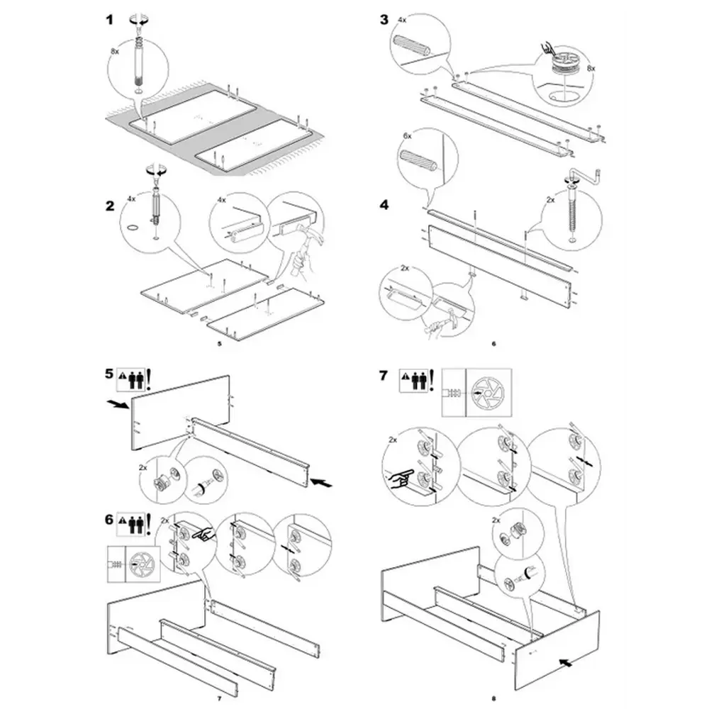Фото 10 Кровать двуспальная Гуд Лакк Орион С-2022.6 126x65x206 см цвет белый Фото 10 Кровать двуспальная Гуд Лакк Орион С-2022.6 126x65x206 см цвет белый