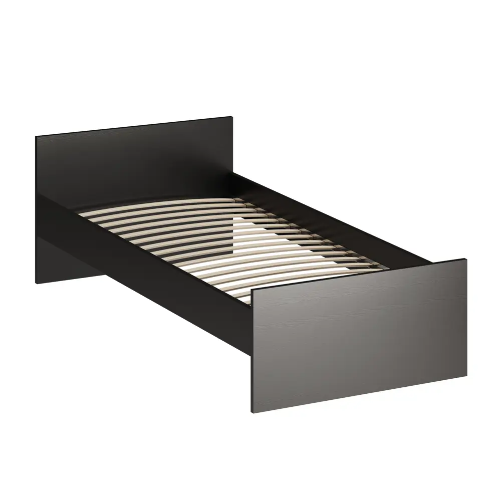 Фото 3 Кровать односпальная Гуд Лакк Орион С-2022.6 96x65x206 см цвет венге Фото 3 Кровать односпальная Гуд Лакк Орион С-2022.6 96x65x206 см цвет венге