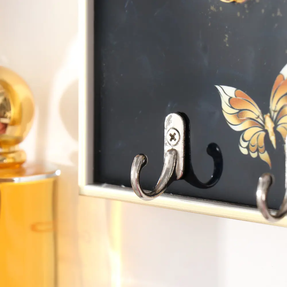 Фото 3 Ключница Simaland "Волшебные бабочки" МДФ, 29x1.8x19 см, цвет синий Фото 3 Ключница Simaland "Волшебные бабочки" МДФ, 29x1.8x19 см, цвет синий