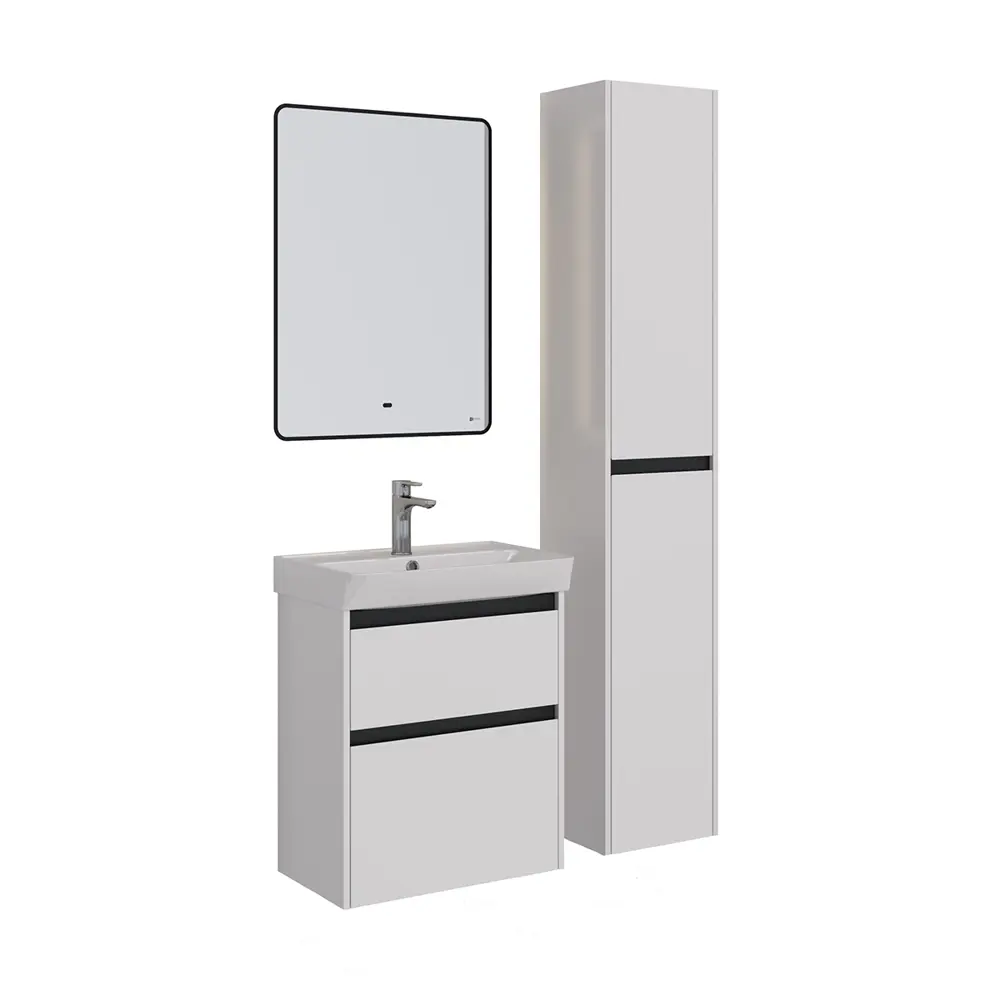 Фото 5 Зеркало со встроенным освещением Lemark Mioblack LM60ZM-black 60x80 см Фото 5 Зеркало со встроенным освещением Lemark Mioblack LM60ZM-black 60x80 см