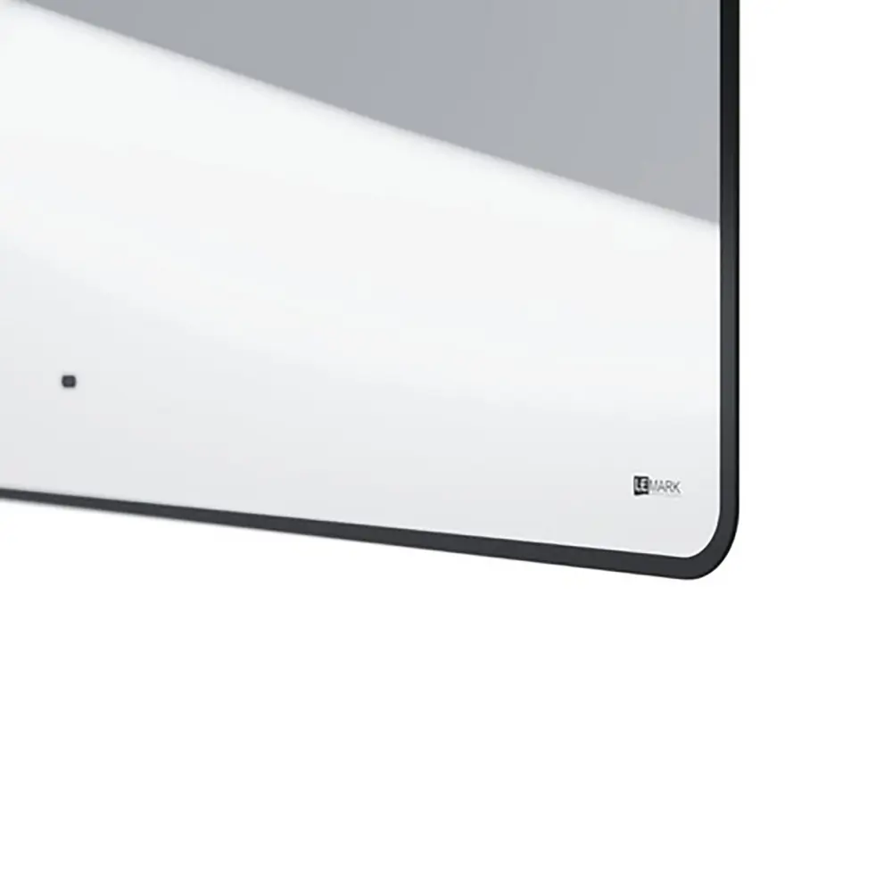 Фото 4 Зеркало со встроенным освещением Lemark Mioblack LM100ZM-black 100x80 см Фото 4 Зеркало со встроенным освещением Lemark Mioblack LM100ZM-black 100x80 см