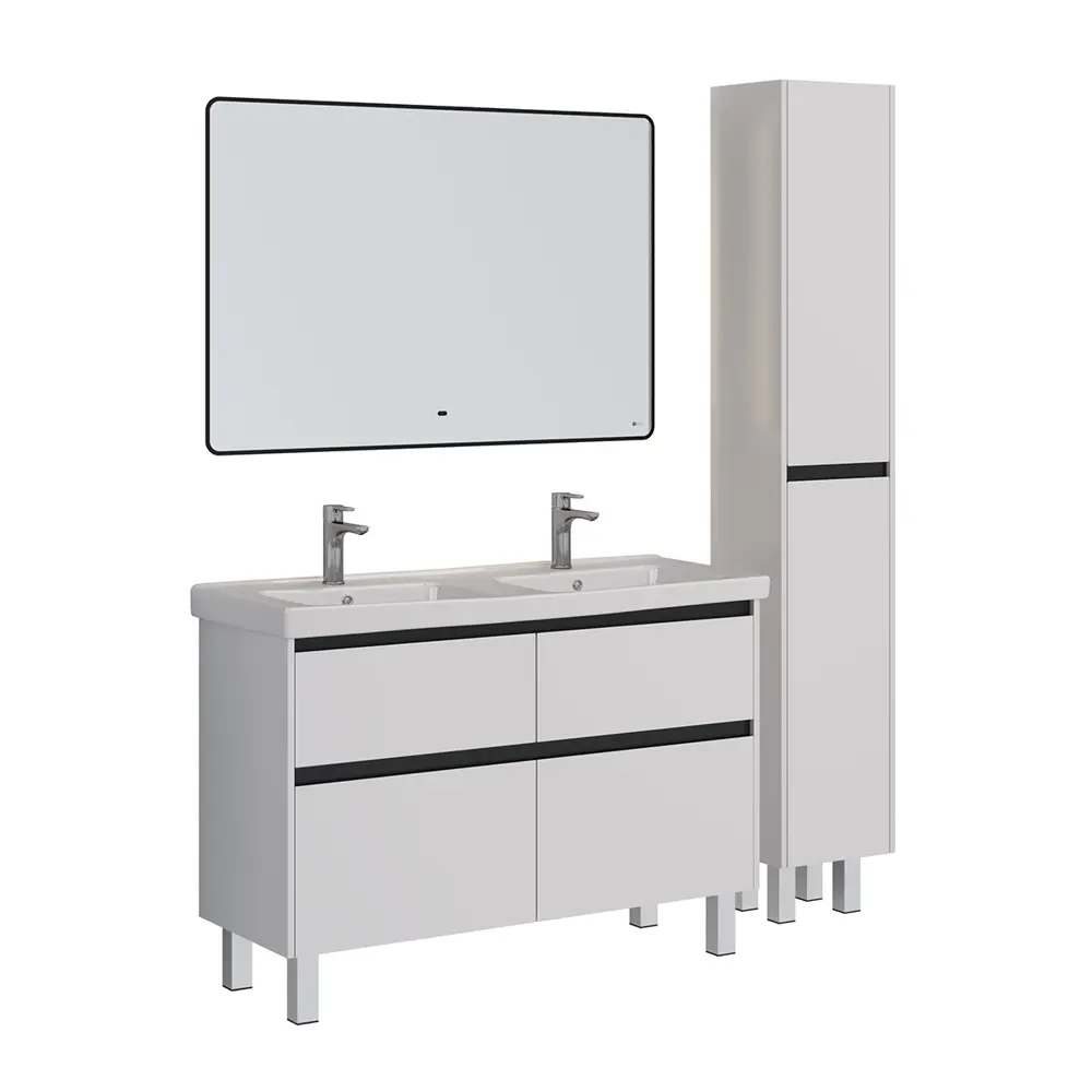 Фото 5 Зеркало со встроенным освещением Lemark Mioblack LM120ZM-black 120x80 см Фото 5 Зеркало со встроенным освещением Lemark Mioblack LM120ZM-black 120x80 см