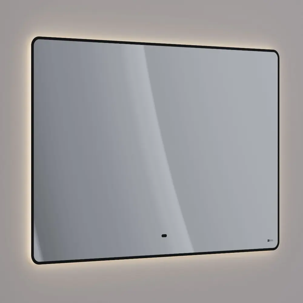 Фото 2 Зеркало со встроенным освещением Lemark Mioblack LM120ZM-black 120x80 см Фото 2 Зеркало со встроенным освещением Lemark Mioblack LM120ZM-black 120x80 см