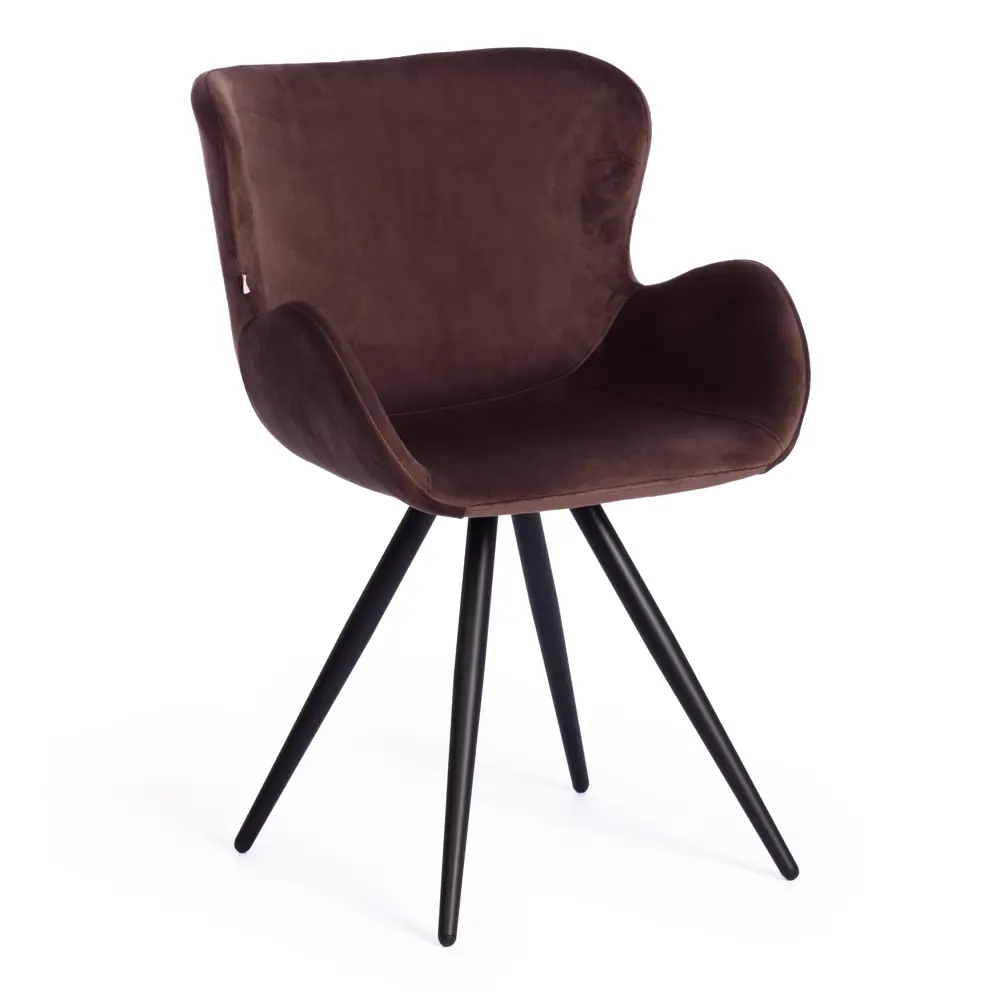 Фото 2 Комплект кресел 2 шт Tetchair Boeing 84.5x58x42 см ткань цвет коричневый Фото 2 Комплект кресел 2 шт Tetchair Boeing 84.5x58x42 см ткань цвет коричневый