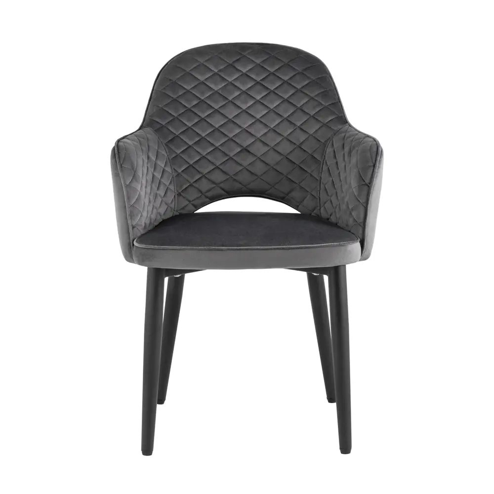 Фото 7 Кухонный стул Stool Group Диамант new 82x64x49 см велюр цвет серый Фото 7 Кухонный стул Stool Group Диамант new 82x64x49 см велюр цвет серый
