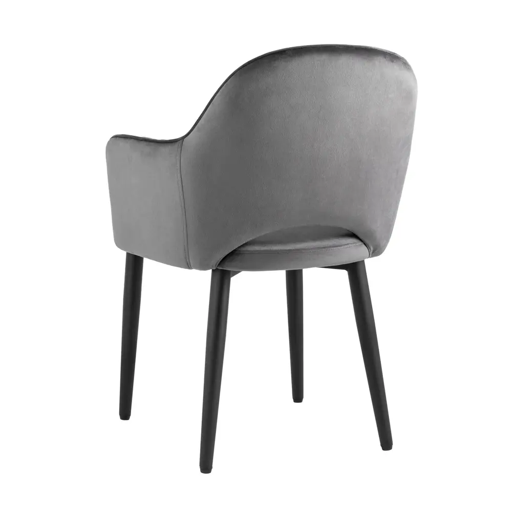 Фото 4 Кухонный стул Stool Group Диамант new 82x64x49 см велюр цвет серый Фото 4 Кухонный стул Stool Group Диамант new 82x64x49 см велюр цвет серый