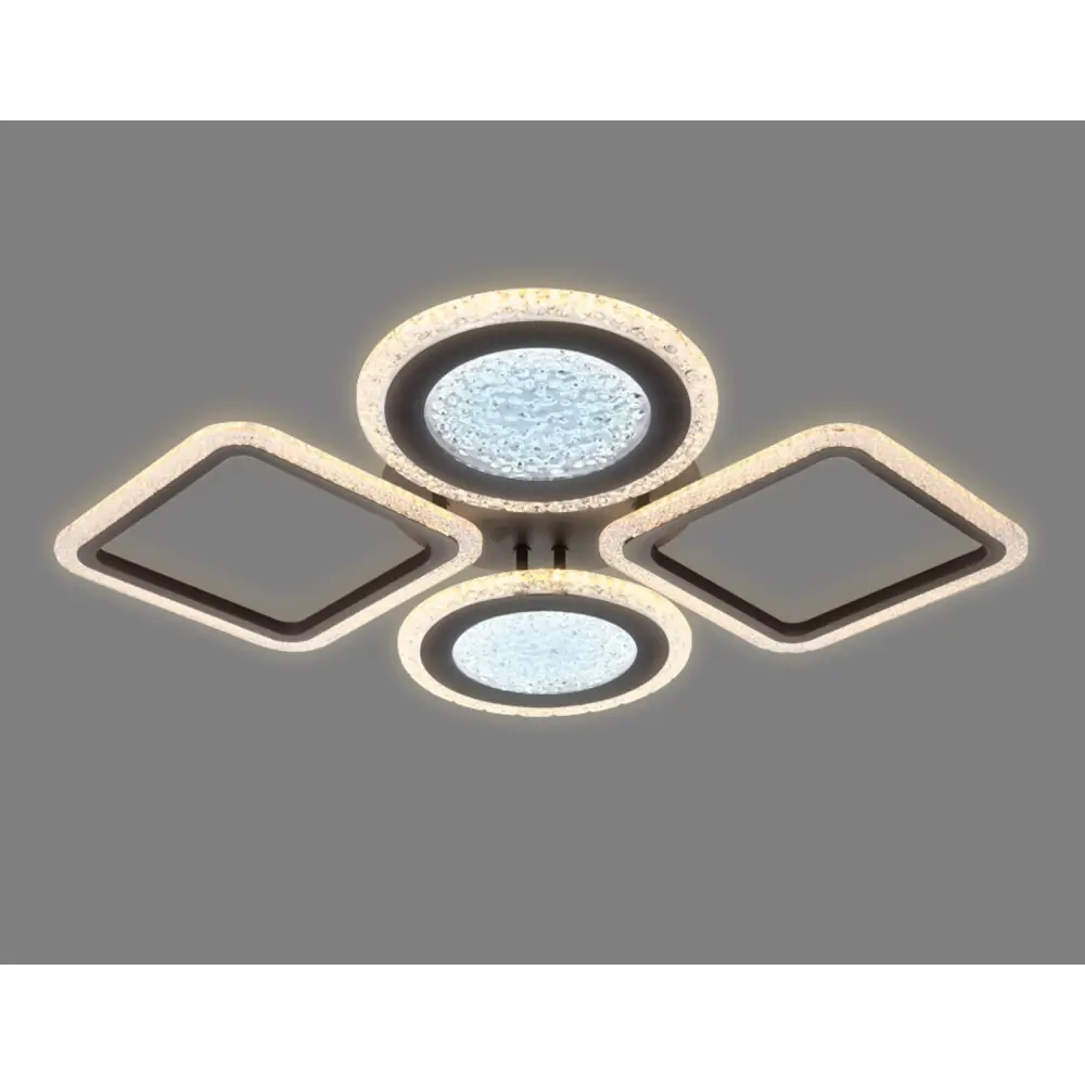 Фото 4 Люстра потолочная светодиодная Ambrella Light ACRYLICA FA431 108W LED Фото 4 Люстра потолочная светодиодная Ambrella Light ACRYLICA FA431 108W LED