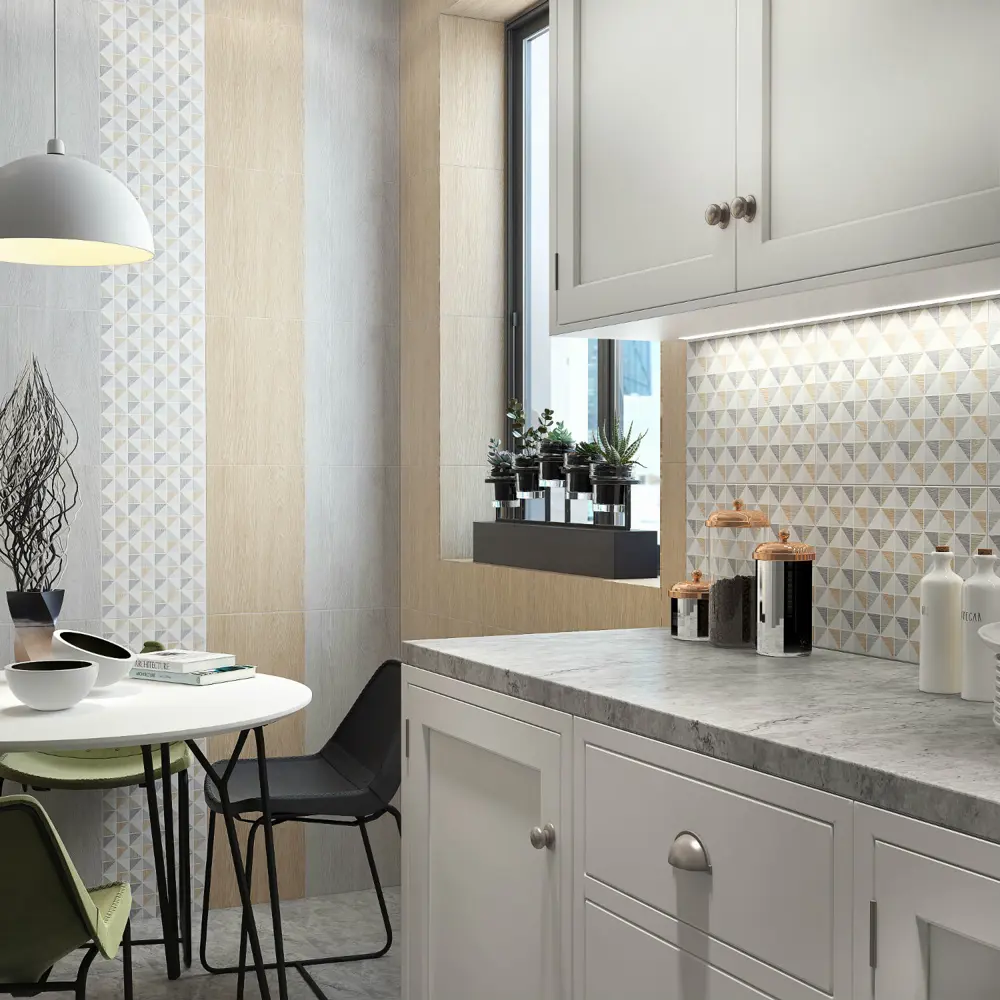 Фото Настенная плитка Keramin 34 00-002027 27.5x40см 1.65 м² цвет белый, цена за упаковку Фото Настенная плитка Keramin 34 00-002027 27.5x40см 1.65 м² цвет белый, цена за упаковку