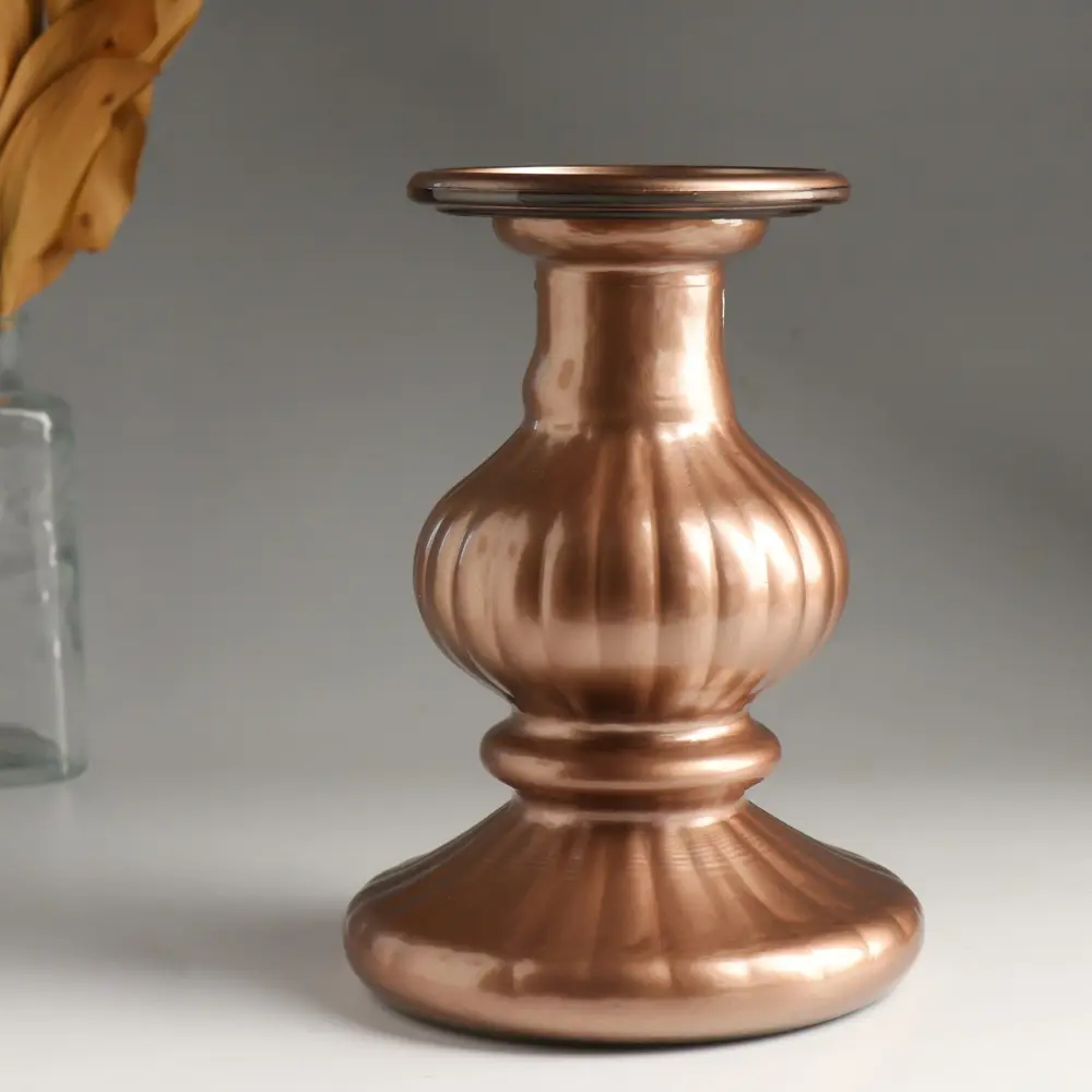 Фото Подсвечник стеклянный Evis "Винтаж-7 синатра-2" 18.7х 13.5 см 600 мл Фото Подсвечник стеклянный Evis "Винтаж-7 синатра-2" 18.7х 13.5 см 600 мл