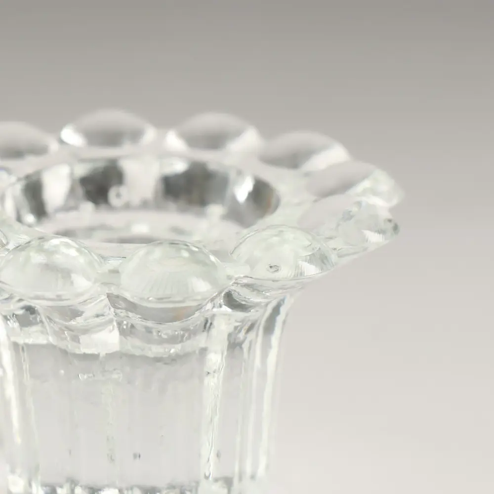 Фото 3 Подсвечник стеклянный Evis "Джимми" 5x8 см 45мл прозрачный Фото 3 Подсвечник стеклянный Evis "Джимми" 5x8 см 45мл прозрачный