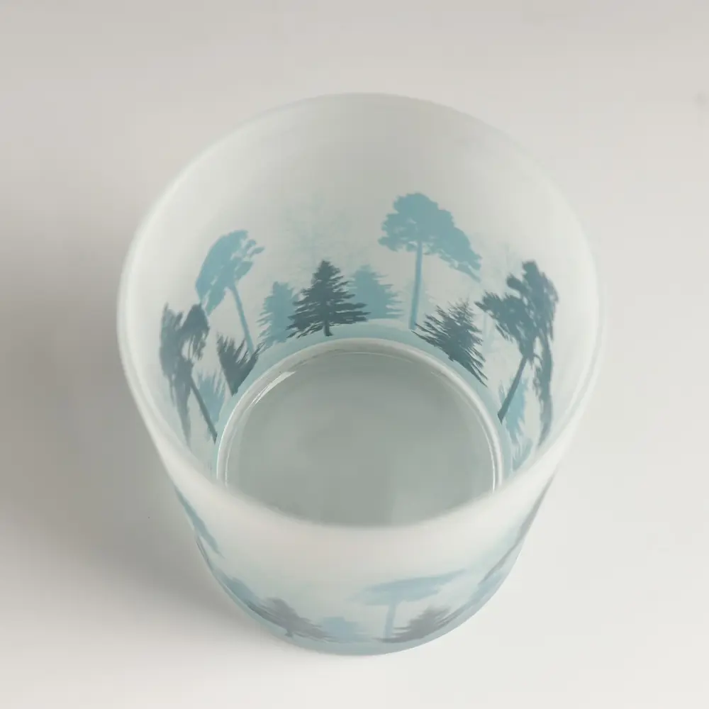 Фото 3 Подсвечник стеклянный Evis "Сосновый бор" 9.3x7.7 см 240 мл Фото 3 Подсвечник стеклянный Evis "Сосновый бор" 9.3x7.7 см 240 мл