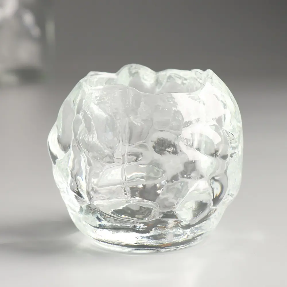 Фото 2 Подсвечник стеклянный Evis "Шар" 6.5x7 см Фото 2 Подсвечник стеклянный Evis "Шар" 6.5x7 см