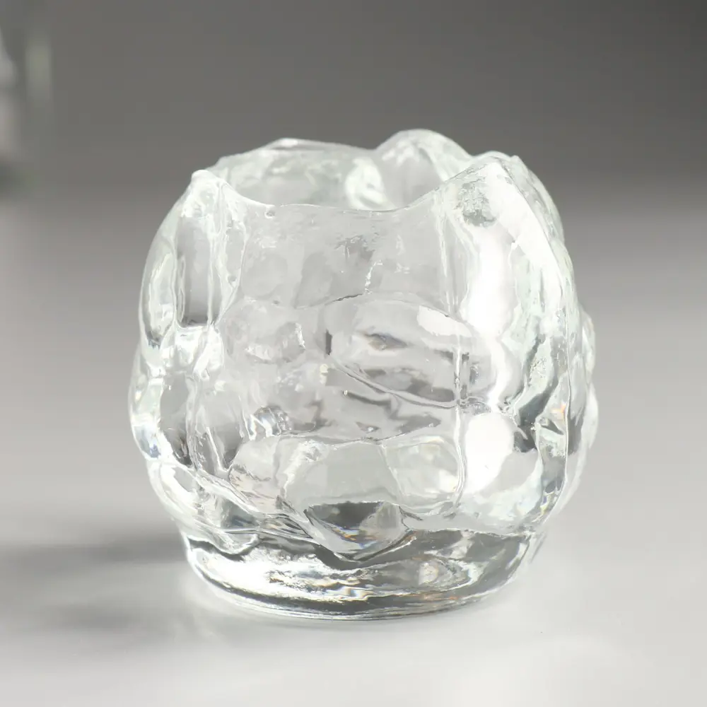 Фото Подсвечник стеклянный Evis "Шар" 6.5x7 см Фото Подсвечник стеклянный Evis "Шар" 6.5x7 см