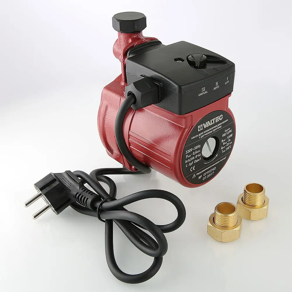 Фото 2 Насос для повышения давления Valtec VRS 9/160 мм c мокрым ротором и датчиком протока Фото 2 Насос для повышения давления Valtec VRS 9/160 мм c мокрым ротором и датчиком протока