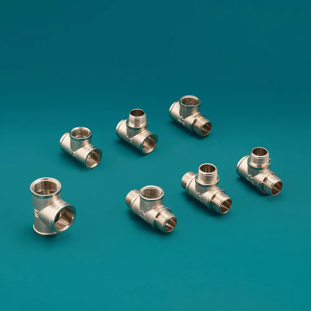 Фото 2 Тройник Ростовская мануфактура сантехники 1/2"x1/2"x1/2" ВР латунь 06ВВВ-15 Фото 2 Тройник Ростовская мануфактура сантехники 1/2"x1/2"x1/2" ВР латунь 06ВВВ-15