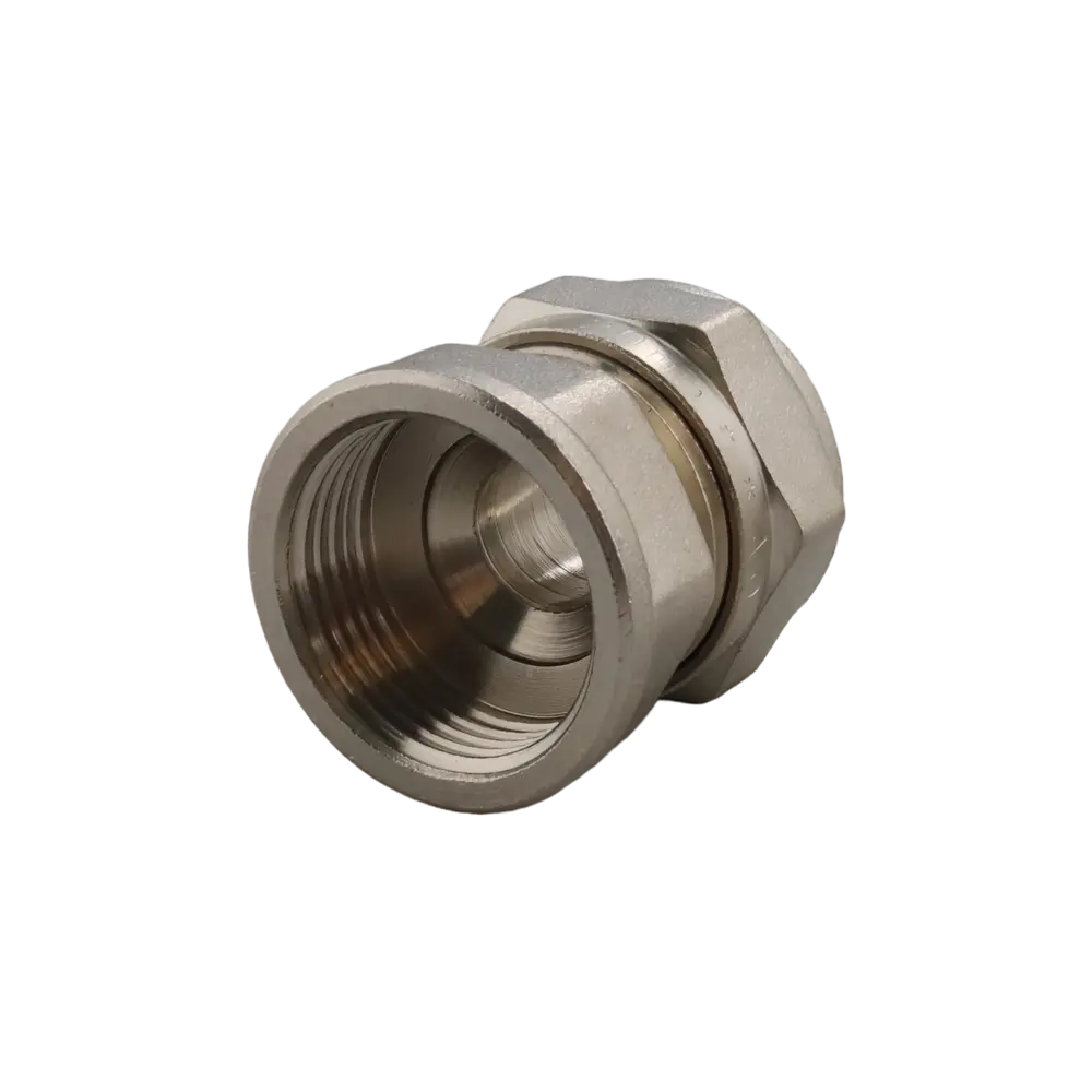 Фото 2 Муфта комбинированная Aqualink 3/4"x20 мм ВР латунь k18318 Фото 2 Муфта комбинированная Aqualink 3/4"x20 мм ВР латунь k18318