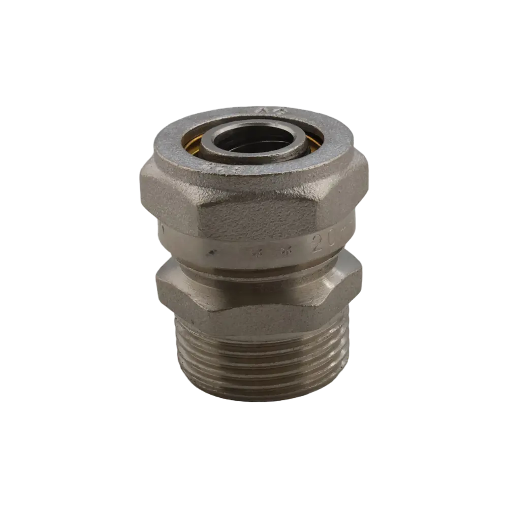 Фото 3 Муфта комбинированная Aqualink 3/4"x20 мм НР латунь k18325 Фото 3 Муфта комбинированная Aqualink 3/4"x20 мм НР латунь k18325