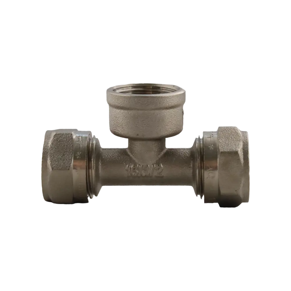 Фото 3 Тройник комбинированный Aqualink 16x1/2"x16 мм ВР латунь k18592 Фото 3 Тройник комбинированный Aqualink 16x1/2"x16 мм ВР латунь k18592