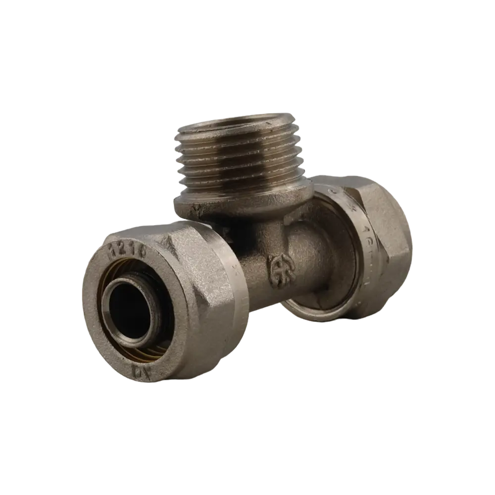 Фото 5 Тройник комбинированный Aqualink 16x1/2"x16 мм НР латунь k18597 Фото 5 Тройник комбинированный Aqualink 16x1/2"x16 мм НР латунь k18597