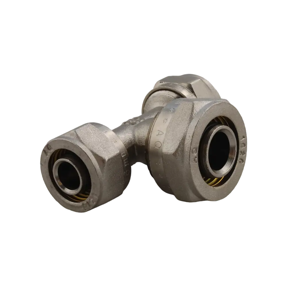 Фото 4 Тройник переходной Aqualink 16x20x16 мм латунь k18607 Фото 4 Тройник переходной Aqualink 16x20x16 мм латунь k18607