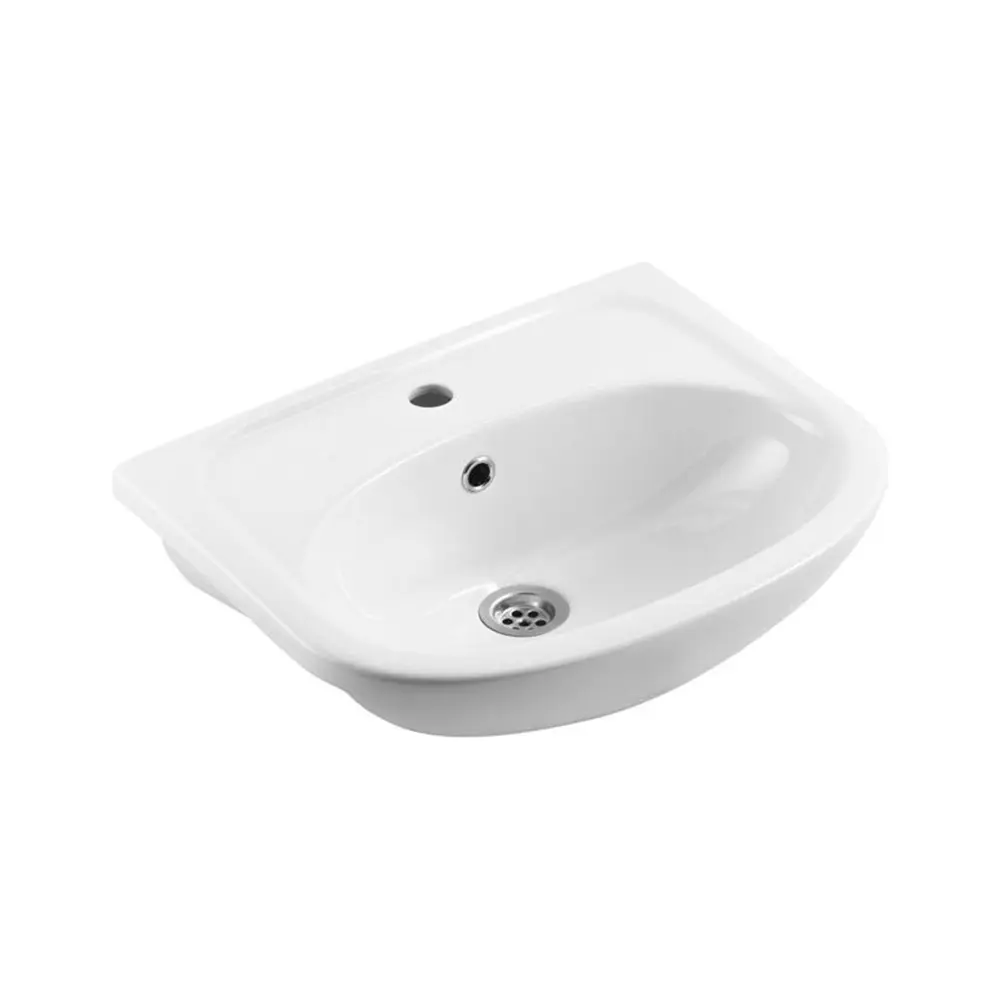 Фото 2 Тумба под раковину Misty Уют ИП000000158 55см с раковиной цвет белый