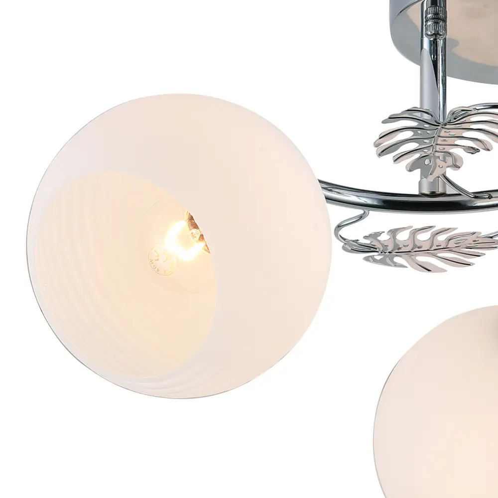 Фото 3 Люстра потолочная Escada Kalina 1119/3pl 3 лампы 7 м² цвет хром Фото 3 Люстра потолочная Escada Kalina 1119/3pl 3 лампы 7 м² цвет хром