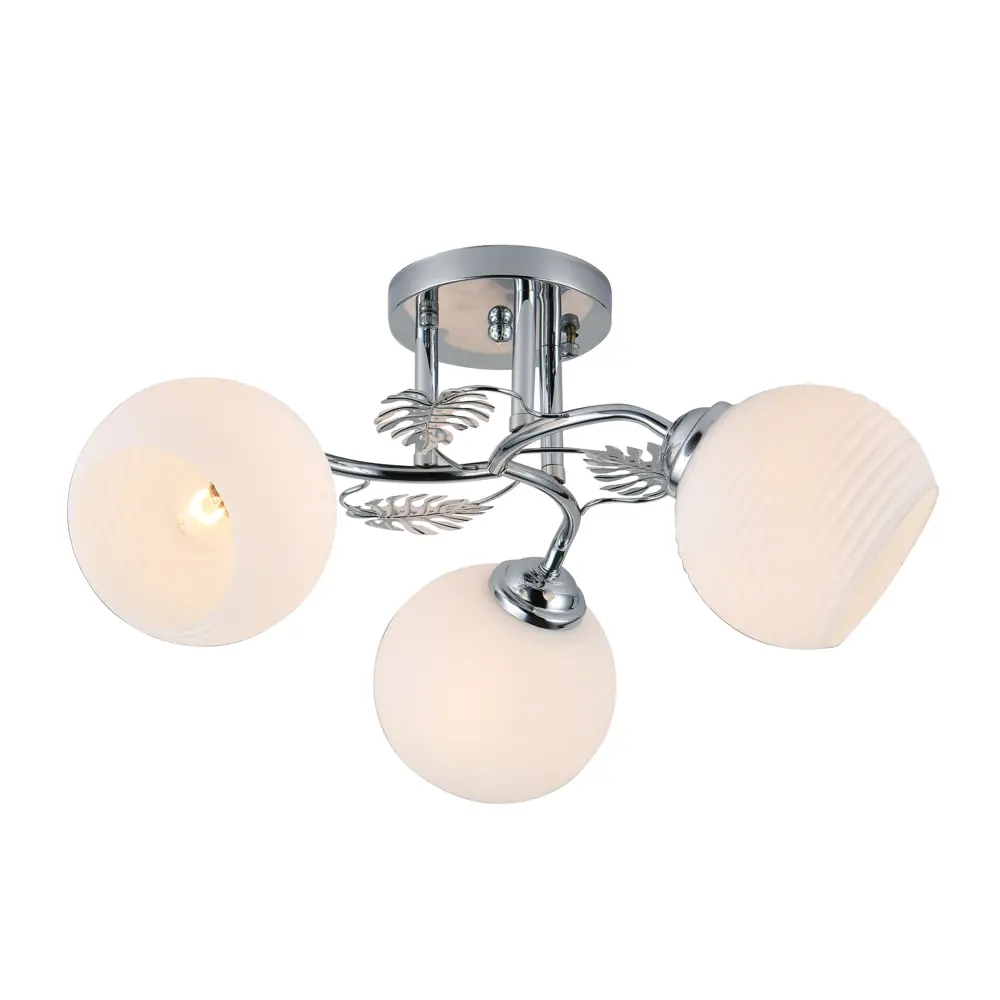 Фото Люстра потолочная Escada Kalina 1119/3pl 3 лампы 7 м² цвет хром Фото Люстра потолочная Escada Kalina 1119/3pl 3 лампы 7 м² цвет хром