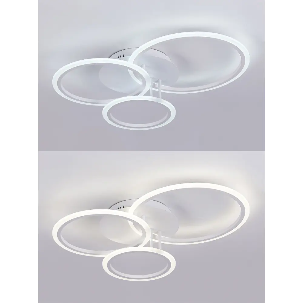 Фото Люстра потолочная Natali Kovaltseva LED LAMPS 81175 LED LAMPS 81175 220В 100Вт 18м2 белый Фото Люстра потолочная Natali Kovaltseva LED LAMPS 81175 LED LAMPS 81175 220В 100Вт 18м2 белый