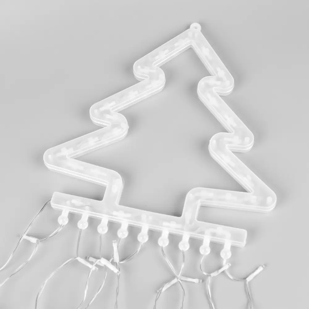 Фото 6 Электрогирлянда комнатная Luazon lighting 6116469 занавес 3.5x3.5 м 1 ламп теплый белый (желтый) 1 режим работы