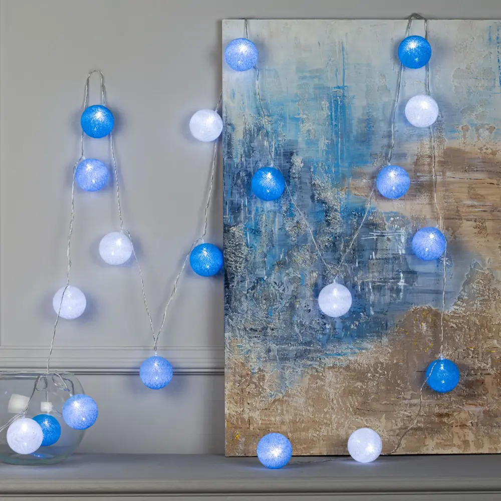Фото Электрогирлянда комнатная Luazon lighting 5985177 нить 5 м 20 ламп прозрачный 1 режим работы Фото Электрогирлянда комнатная Luazon lighting 5985177 нить 5 м 20 ламп прозрачный 1 режим работы
