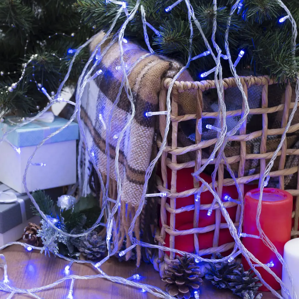 Фото 4 Электрогирлянда комнатная Luazon lighting 3556806 нить 20 м 200 ламп прозрачный 8 режимов работы